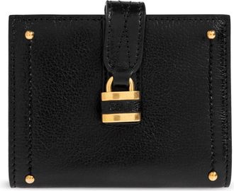 Chlo&eacute; Leren Portemonnee - Dames - Portefeuilles - Zwart - ONE Size - Leer - Accessoires