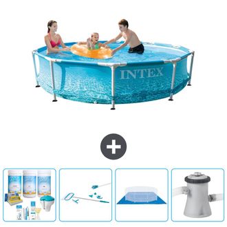 Intex Piscina Con Estructura Redonda - 305x76 Cm - 7-piezas S20968