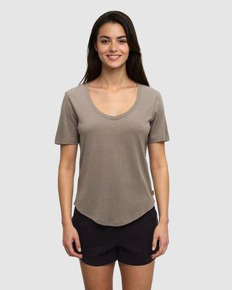 tentree Brackley T-Shirt in Clay Heather at Nordstrom, Size Xx-Large