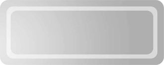 vidaXL Espejo de baño con LED 100x40 cm vidaXL