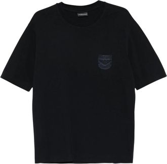 Emporio Armani Black Crew Neck T-Shirt