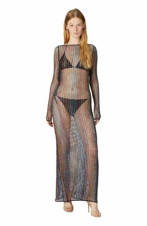Missoni Long Cover-up In Mesh With Open Back in Multicoloured at Nordstrom, Size 38 It