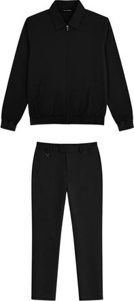 Black Bananas Jumpsuits & Playsuits, Heren, Zwart, L, Polyester, Tech Suit