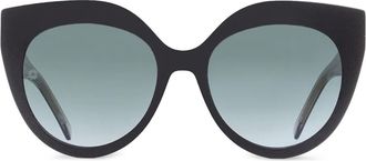 Elie Saab Occhiali da sole cat-eye - Nero