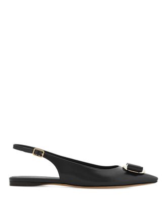 Ferragamo Leather Slingback Pumps