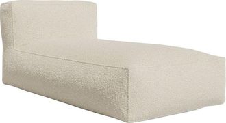 Vente-Unique Penisola in Tessuto bouclette Beige - NOUMARA