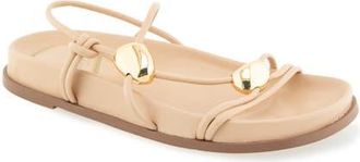 Kenneth Cole Vera Strappy Sandal in Beige at Nordstrom, Size 7.5