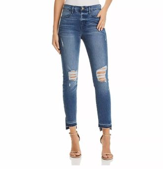 Frame Denim Le High Skinny Jeans In Hermitage