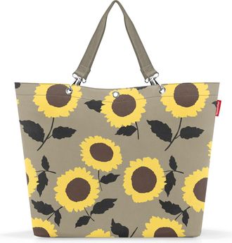 Reisenthel Shopper REISENTHEL Shopper XL 35 l, Damen, Gr. B/H/T: 68cm x 45,5cm x 20cm, bunt (sunflowers), Polyester, Taschen Shopper