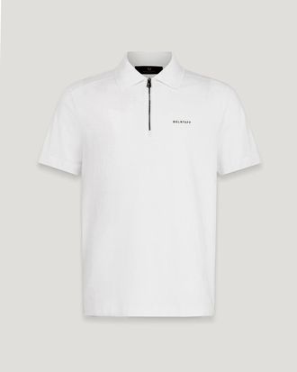 Belstaff Alloy Polo Mens Cotton Jersey White Size 2XL