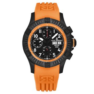 Revue Thommen Air speed Chronograph Black Dial Mens Watch 16071.6779