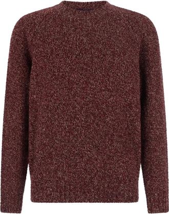 Brunello Cucinelli Trui met ronde hals - Heren - Truien - Bruin - Maat: L