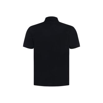 Thom Browne Mens Blue Cotton Polo Shirt