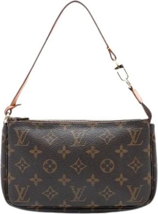 Louis Vuitton Pre-owned Shoulder Bags, female, Brown, Size: ONE SIZE Pre-owned Vintage Shoulder Bag