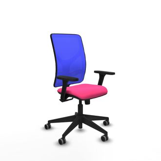 Piqueras y Crespo Silla De Oficina Piqueras Y Crespo Motilla Negro Soporte Lumbar