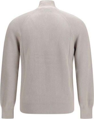 Brunello Cucinelli Mens Beige Cotton Sweatshirt Clothing
