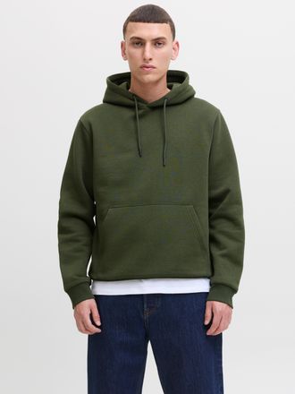 Jack & Jones JJEBRADLEY SWEAT HOOD NOOS, mit K&auml;nguru Tasche