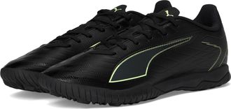 Puma Mens Ultra Play Turf Trainer Soccer Cleats Sneaker, Black-fizzy Light-green Terrain Ah25, 7.5