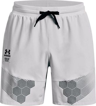 Under Armour Armourprint Woven Shorts White Grey 1370416-014