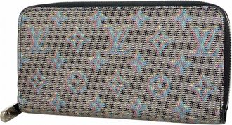 Louis Vuitton Blue Long Wallet (Bi-Fold) (Pre-Owned)