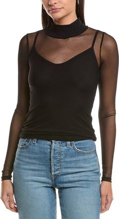 Project Social T Serafina Layered Mesh Top