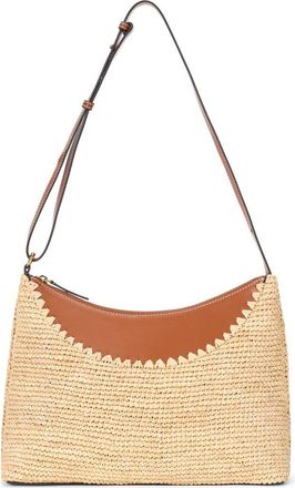 Staud Rowey Shoulder Bag in Natural/Tan at Nordstrom