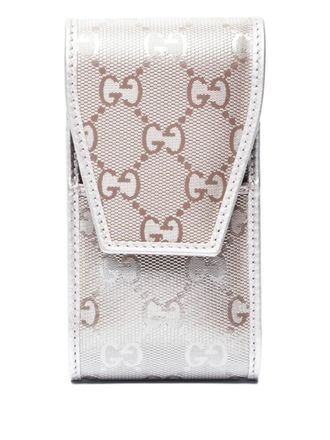 Gucci 2000s GG cigarette case - Neutrals