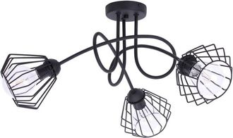 OEM L&aacute;mpara Colgante De Techo Tipo Loft Con Led De Alambre Moderna