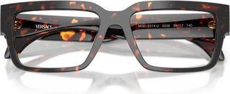 Versace Ve 3374U Optical Frame - Dames - Brillen - Bruin - 53 MM - Accessoires