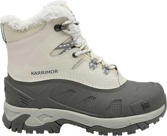 Karrimor Sneeuwlaarzen voor dames met kunstbontvoering en contrasterende stiksels (Wit)