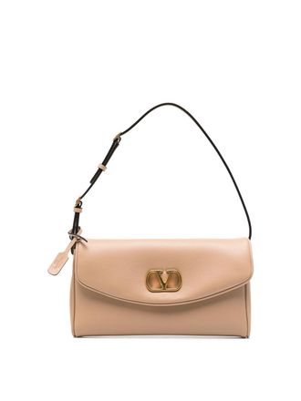 Valentino Garavani Devain Small Leather Shoulder Bag