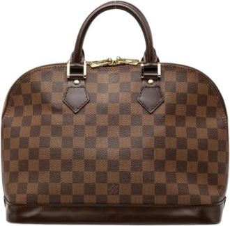 Louis Vuitton Pre-owned Alma MM - Dames - Vintage Handtas - Bruin - ONE Size - Vintage