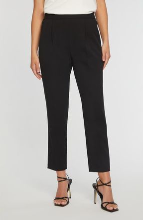 Elie Tahari The Willow Ankle Pants in Noir at Nordstrom, Size X-Small
