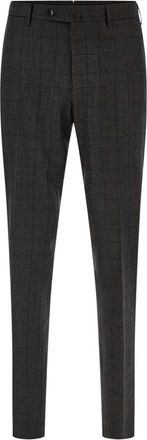 Pantaloni Torino Rechte broek - Heren - Nette broeken - Grijs - L - Leer - Broeken