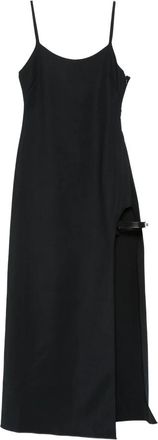Coperni Side-split Strap Midi Dress