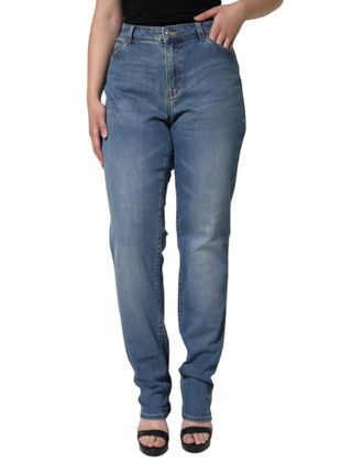 Emporio Armani Washed High Waisted Skinny Women Womens Jeans (Pre-Owned)