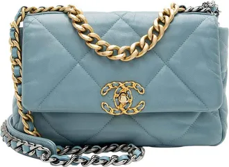 Chanel 19 Medium Flap Shoulder Bag (Authentic Pre-Loved)