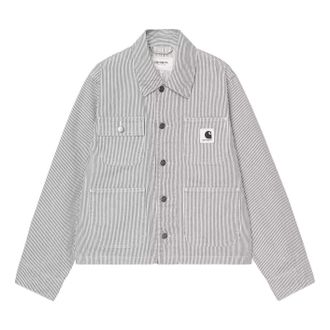 Carhartt Work in Progress (WMNS) Carhartt WIP Mercer Chore Mercer Stripe Coat Graphite I036511-3OK-06