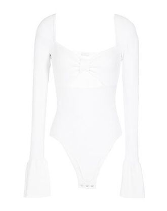 8 by YOOX RIBBED-KNIT LONG-SLEEVE BODYSUIT
