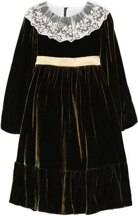 La Stupenderia Dress with lace collar