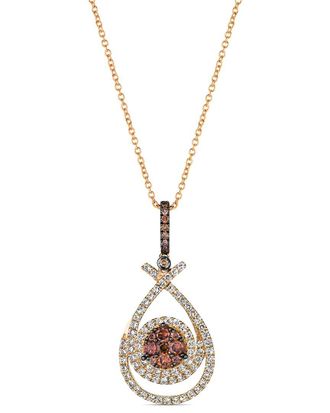 Le Vian 14K Honey Gold 1.30 Ct. Tw. Diamond Pendant Necklace