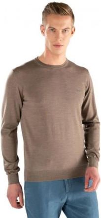 Harmont & Blaine Sweatshirt - Heren - Sweatshirts - Bruin - 2XL - Wol - Hoodies & sweatvesten