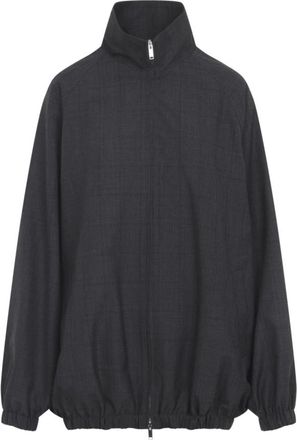 Frankie Shop Jassen, Dames, Grijs, S, Wol, Wool-blend Jacket