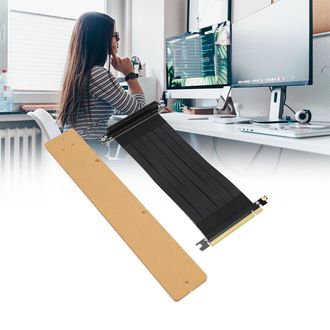 OEM Cable Adaptador Pcie 4.0 Con Orientaci&oacute;n Hacia Abajo, Dise&ntilde;o De Flujo De Aire Optimizado, Blindaje Flexible Y Conector Con Protecci&oacute;n Contra Interfere