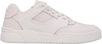 Celine Ct-09 Low Lace-Up Sneaker - Heren - Sneakers - Wit - 40 EU - Katoen - Schoenen
