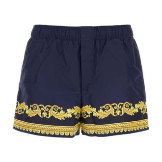 Versace Uomo, Costumi da bagno, Blu, XL, new
