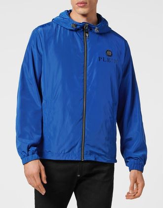 Philipp Plein Jacket Hexagon Men in Darkblue at Nordstrom, Size Small
