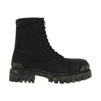 Balenciaga Botas Combat Strike 20mm - Shoes - Hombre - Negro - 44 EU