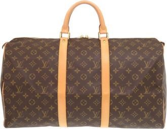 Louis Vuitton Brown Monogram Monogram Boston Bag (Pre-Owned)