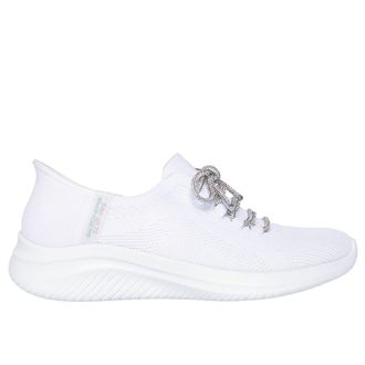 Skechers Womens Ultra Flx 3 Ld99 in White - Size UK 4